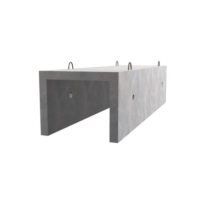 Лоток теплотрасс Л 2д-8